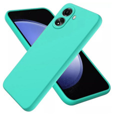 Накладка Soft-touch для Xiaomi Poco X7 Pro Бирюзовая