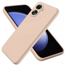 Накладка Soft-touch для Xiaomi Poco X7 Pro Кремовая