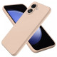 Накладка Soft-touch для Xiaomi Poco X7 Pro Кремовая