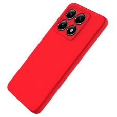 Накладка Soft-touch для Xiaomi 14T/14T Pro Красная