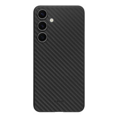 Накладка EG для Samsung S25 Карбон Черный
