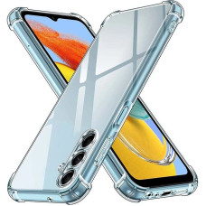 Накладка EG для Samsung A35 с усиленными бортами прозрачная
