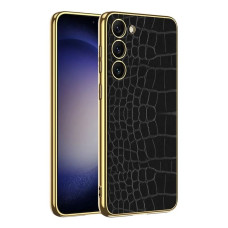 Накладка EG для Samsung Galaxy S23 кожаная Черная