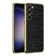 Накладка EG для Samsung Galaxy S23 кожаная Черная