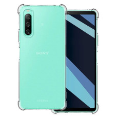 Накладка EG для Sony Xperia 10 IV с усиленными бортами прозрачная