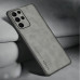 Накладка Fanoya для Samsung Galaxy S23 Ultra силиконовая Коричневая