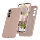 Накладка Soft Case для Samsung S24 кремовая