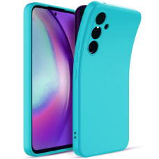 Накладка Soft-touch для Samsung Galaxy A25 5G бирюзовая