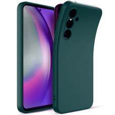 Накладка Soft-touch для Samsung Galaxy A25 5G зеленая