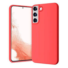 Накладка Soft-touch для Samsung Galaxy S22 Розовая