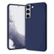 Накладка Soft-touch для Samsung Galaxy S22 Синяя
