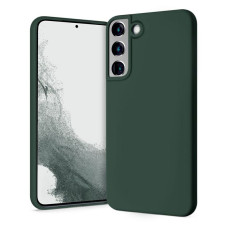 Накладка Soft-touch для Samsung Galaxy S22 Зеленая