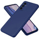 Накладка Soft-touch для Samsung Galaxy S24+ синяя