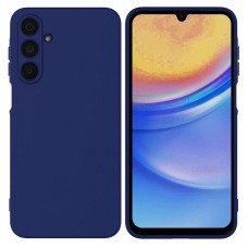 Накладка Soft-touch для Samsung Galaxy S25 Синяя