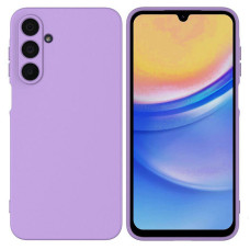 Накладка Soft-touch для Samsung Galaxy S25 Сиреневая
