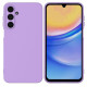 Накладка Soft-touch для Samsung Galaxy S25 Сиреневая