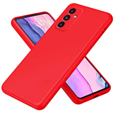 Накладка Soft-touch для Samsung S23 FE красная