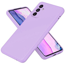 Накладка Soft-touch для Samsung S23 FE светло-сиреневая