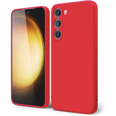 Накладка Soft-touch для Samsung S23 красная