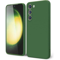 Накладка Soft-touch для Samsung S23 зеленая