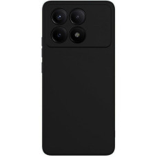 Накладка Soft-touch для Xiaomi Poco F6 Pro Черная