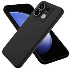 Накладка Soft-touch для Xiaomi Poco X6 5G / Note 13 Pro 5G Черная