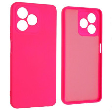 Накладка Soft-touch для Xiaomi Redmi 13 Розовая