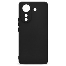 Накладка Soft-touch для Xiaomi Redmi 13C Черная