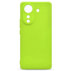 Накладка Soft-touch для Xiaomi Redmi 13C салатовая