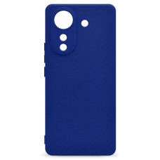 Накладка Soft-touch для Xiaomi Redmi 13C Синяя