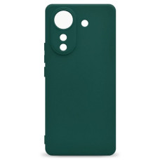Накладка Soft-touch для Xiaomi Redmi 13C Зеленая