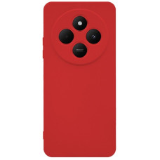 Накладка Soft-touch для Xiaomi Redmi 14C Красная