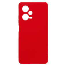 Накладка Soft-touch для Xiaomi Redmi Note 12 Pro 5G красная