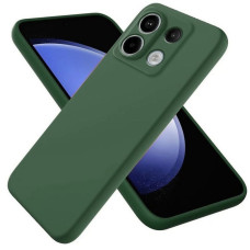 Накладка Soft-touch для Xiaomi Redmi Note 13 4G Зеленая