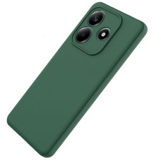 Накладка Soft-touch для Xiaomi Redmi Note 14 4G Зеленая