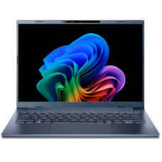 Ноутбук Acer Swift Go 14 AI SFG14-75-77RL (Intel Core Ultra 7 256V 2200MHz/14"/1920x1200/16Gb/1Tb/Intel Arc 140V Graphics/Без ОС) Синий NX.JNBCD.008