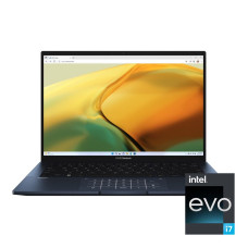 Ноутбук ASUS Zenbook 14 UX3402VA-KP696 (Intel Core i5 13500H 2600 МГц/14"/2560x1600/16Gb/512Gb/Intel Iris Xe Graphics/Без ОС) Синий 90NB10G1-M014W0