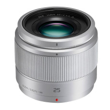 Объектив Panasonic 25mm f/1.7 G Aspherical H-H025 Silver