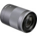 Canon EF-M 55-200mm f/4.5-6.3 IS STM Silver