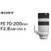 Объектив Sony FE 70-200mm f/2.8 GM OSS II SEL-70200GM2