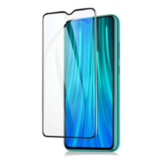Защитное стекло с рамкой для Xiaomi Redmi Note 8 Черное