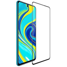 Защитное стекло с рамкой для Xiaomi Redmi Note 9S / Note 9 Pro Черное