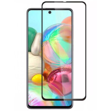 Защитное стекло с рамкой для Samsung A51/A52/M31S/S20 FE Черное