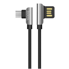 Кабель Hoco U42 USB-microUSB 1.2m Черный