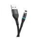 Кабель Borofone Magnetic BU16 micro 1.2m Black