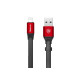 Кабель Baseus CALMBJ-B91 USB - Lightning 0.23м Красный