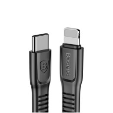 Кабель Baseus CAZYSC-B01 USB-C to Lightning Tough 2m Черный