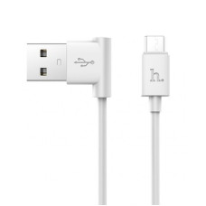 Кабель HOCO UPM10 USB-microUSB 1.2м Белый