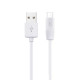 Кабель HOCO X1 Rapid Charging Cable USB-microUSB 1м Белый