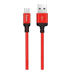 Кабель HOCO X14 Times Speed USB-microUSB 2м Красный